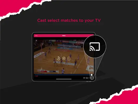 Netball Live Official android App screenshot 1